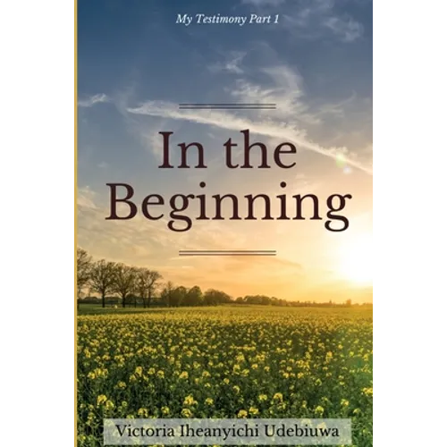 In The Beginning - Paperback