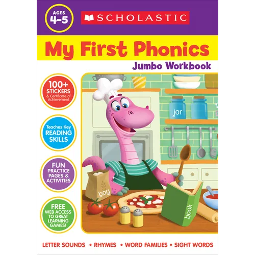 Scholastic Phonics Jumbo Workbook - Paperback