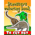 Dinosaurs coloring book to cut out: over 200 dinosaurs - Paperback