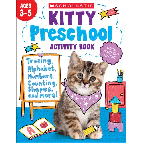 Kitty Preschool Activity Book - Paperback