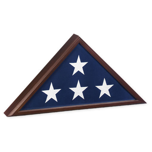 Flags Connections - Veteran Flag Case - Exclusive Cherry Finish.