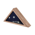 Air force flag case for 5ft x 9.5ft Flag Oak - Fit 5' x 9.5' Casket flag.
