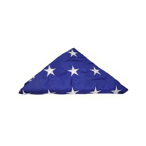Pre Folded American Flag, American Flag Comes Folded - Fit 5'x9.5' American Flag.