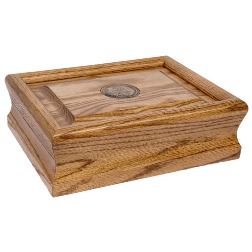 Flags Connections - Patriot Urn - Marine Corps - Oak.