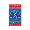 Heroes Series EMS Medallion Large Magnet - Size 3.75 Inches.