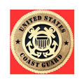 Coast Guard Wall Tributes, Coast Guard Gifts - 12".