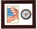 Flag Connections United States Navy Vertical Picture Frame.