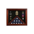 Master Sergeant Flag Display Cases - Master Sergeant Gift, 3' X 5' American flag