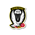 503rd The Rock Airborne Classic Sticker