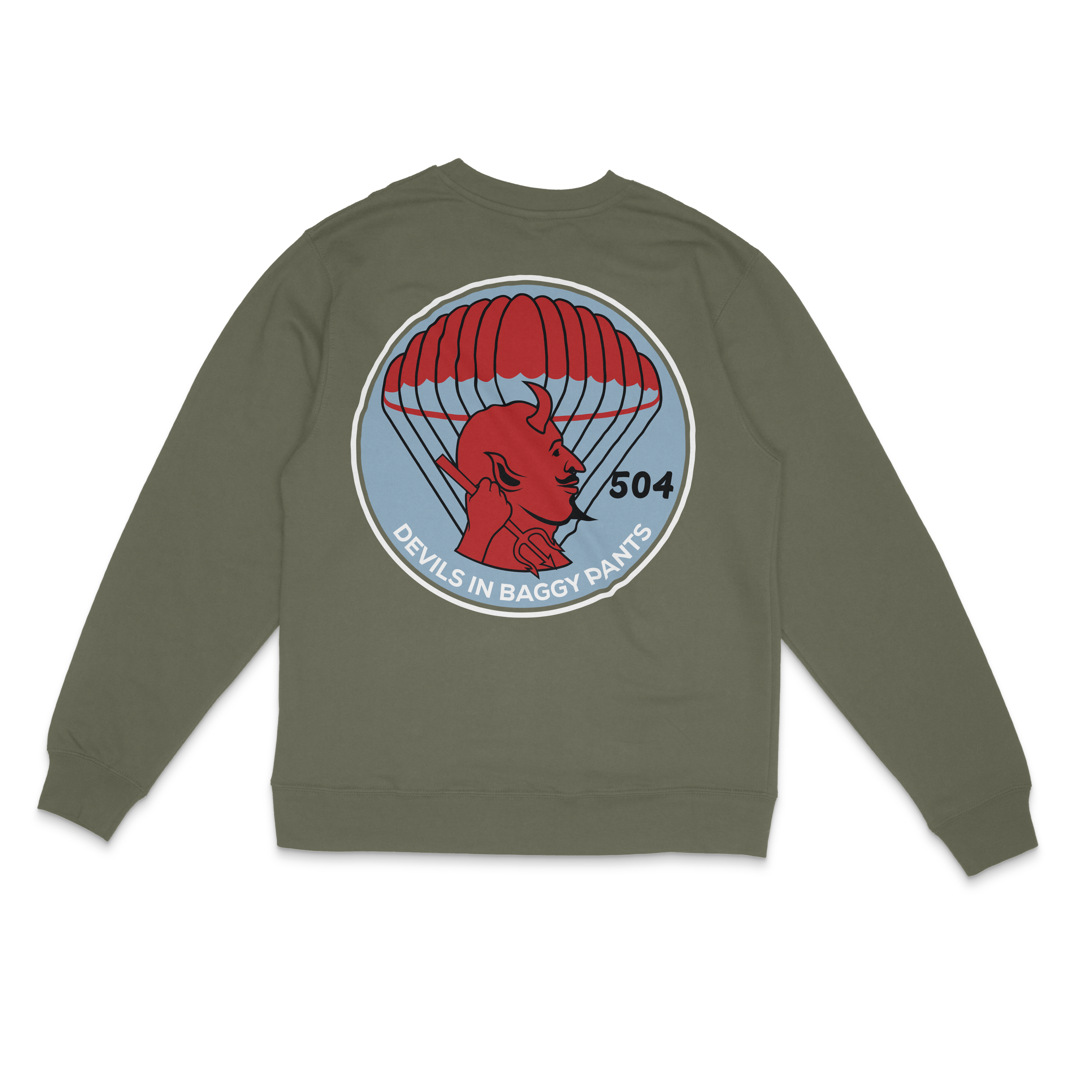 504 Devils Airborne Classic Crewneck Sweatshirt