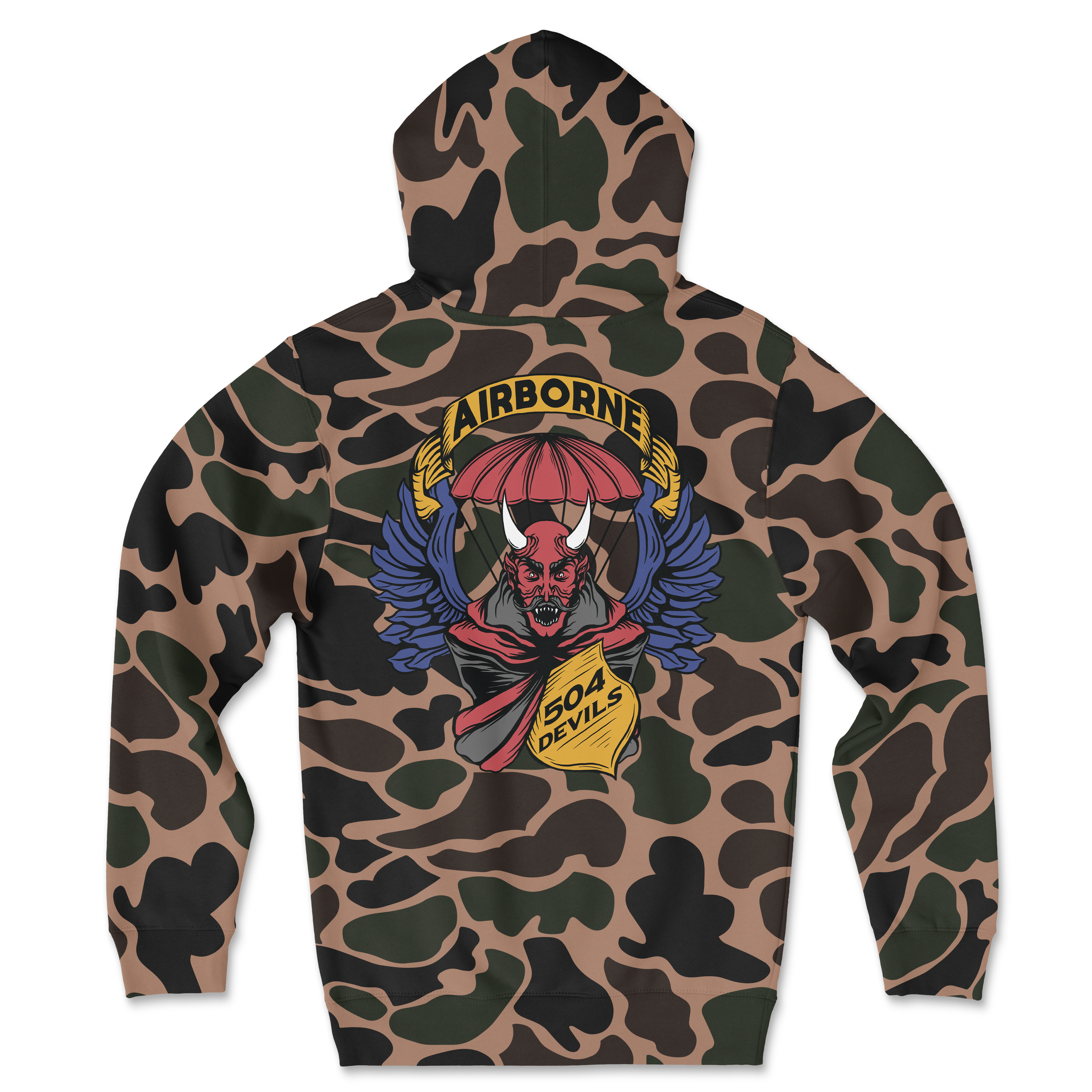 504 Devils Remastered Camo Hoodie