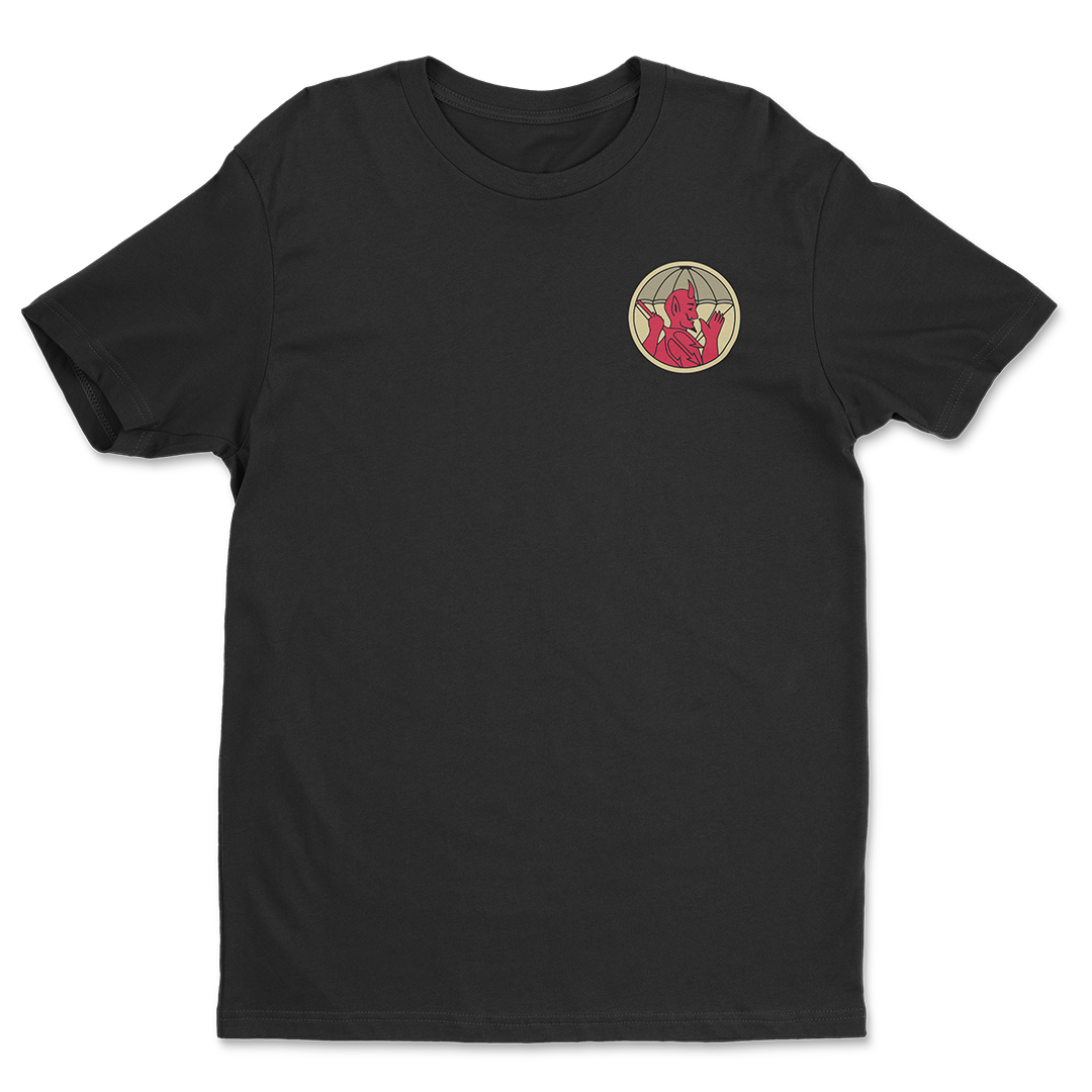 504th Parachute Infantry Regiment Vintage Devil Athletic Shirt