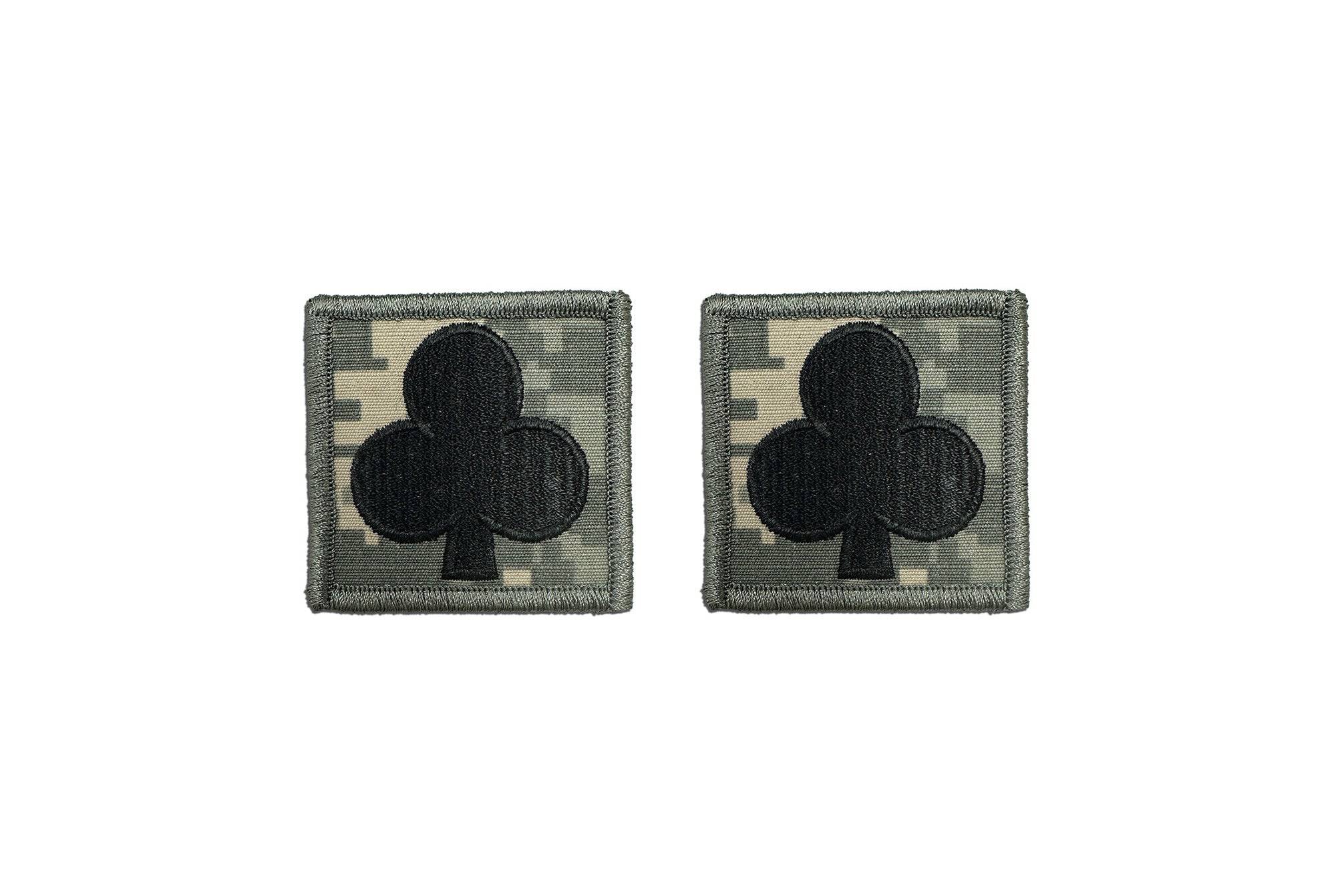 U.S. Army 327th Infantry Helmet ACU Patch (pair)