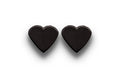 U.S. Army 502nd Infantry Black  Helmet Patch (pair)