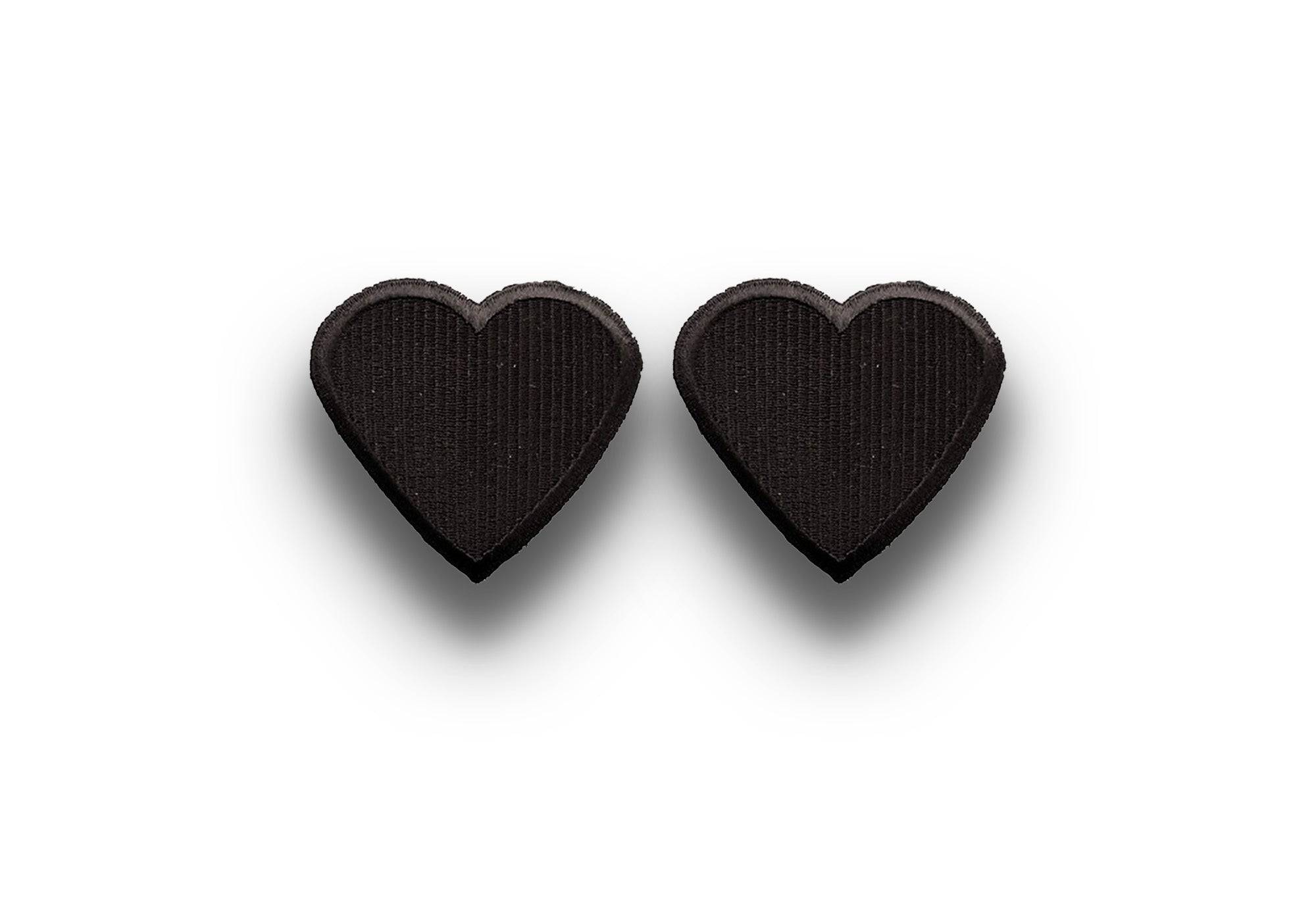 U.S. Army 502nd Infantry Black  Helmet Patch (pair)
