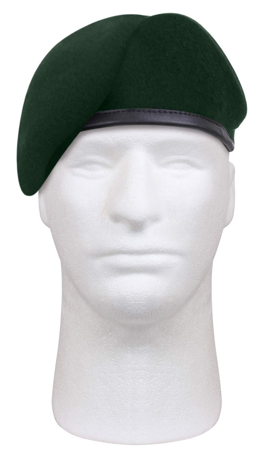 Rothco Pre-Shaved Inspection Ready Beret - Rugged Wool Hat - Ready for Duty