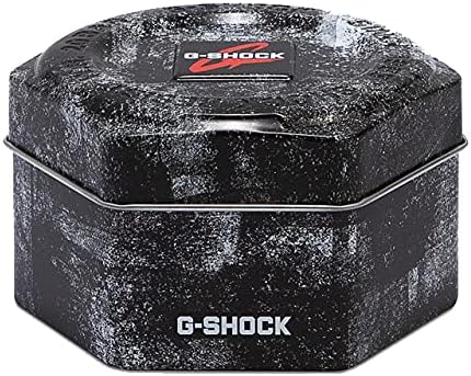 Casio Men GA-2100-1AER G-Shock Carbon Core Octagon Series Watch -Black, Black, Strap.