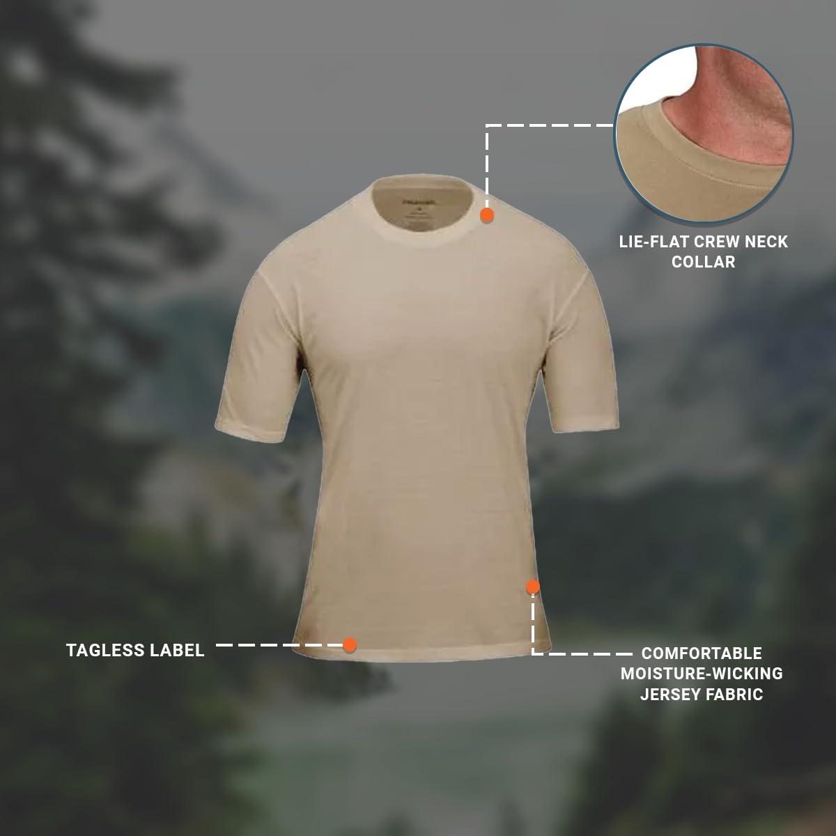 Propper Men's Pack3 Crew Neck Tees