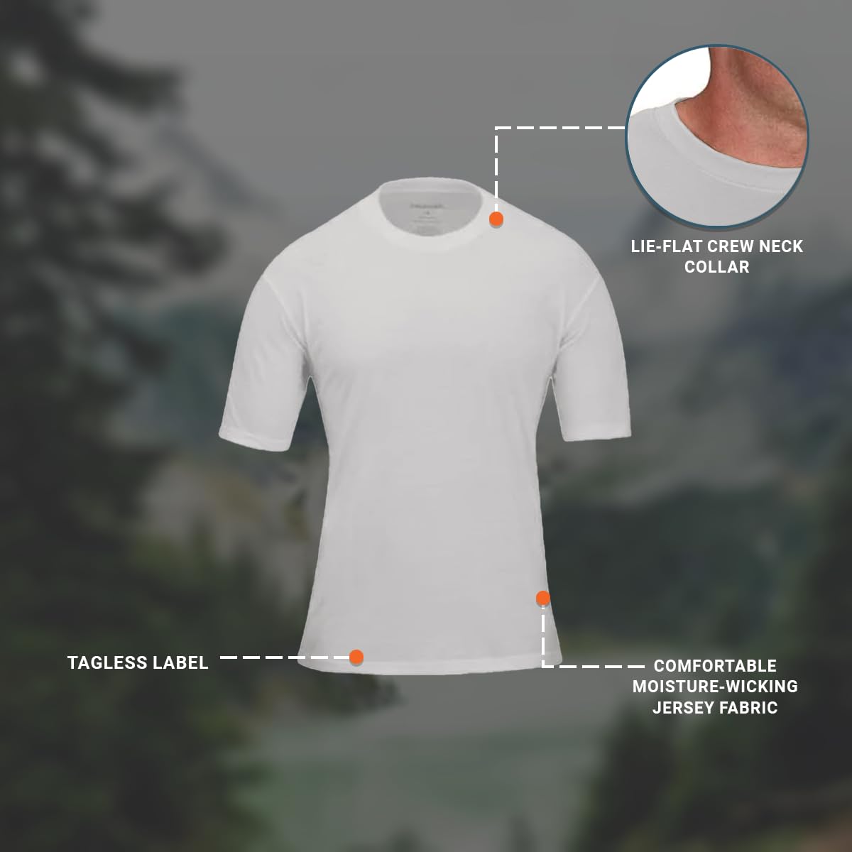 Propper Men's Pack3 Crew Neck Tees