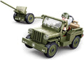 WWII - U.S. Army M38 Jeep With Artillery - Mil-Blox