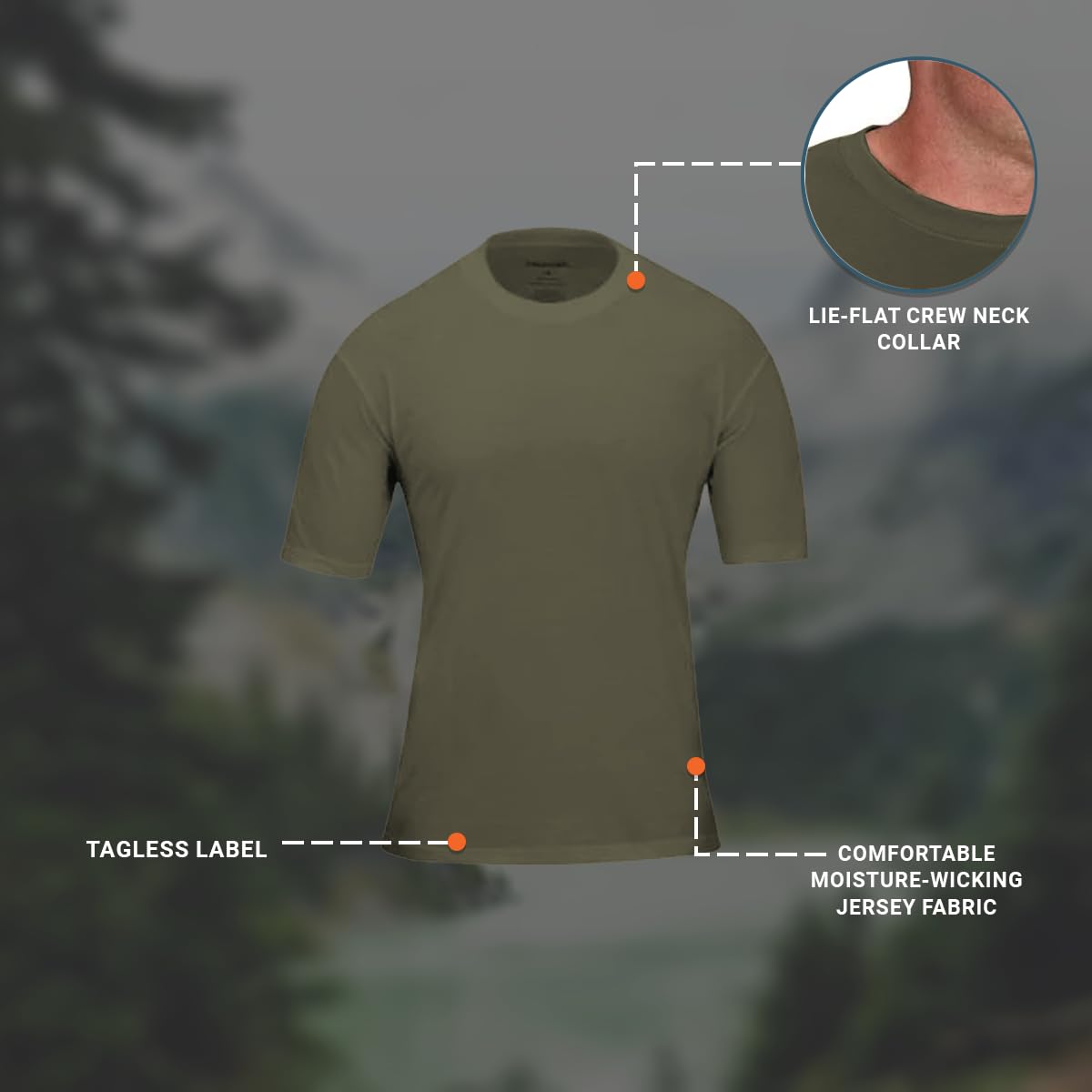 Propper Men's Pack3 Crew Neck Tees