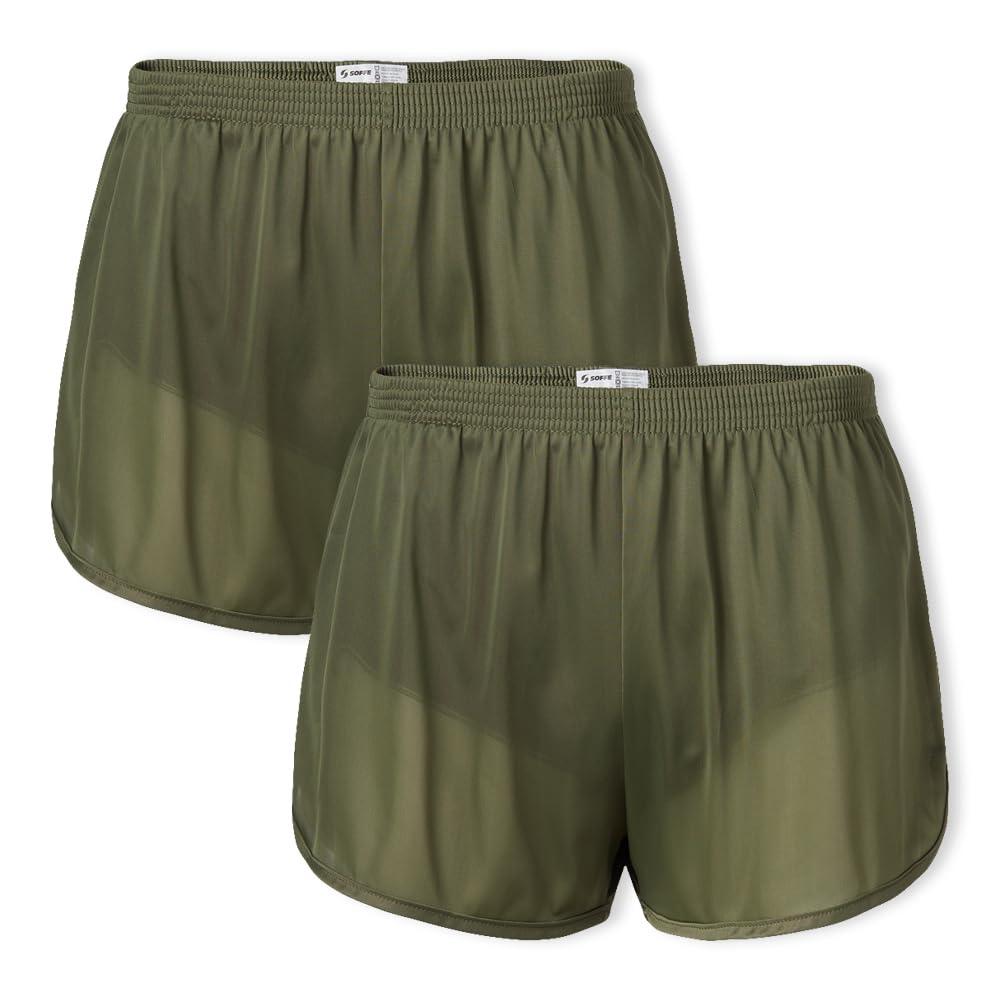 Soffe Men's Original Silkie Ranger Panty, Running Shorts, 2.25" Inseam