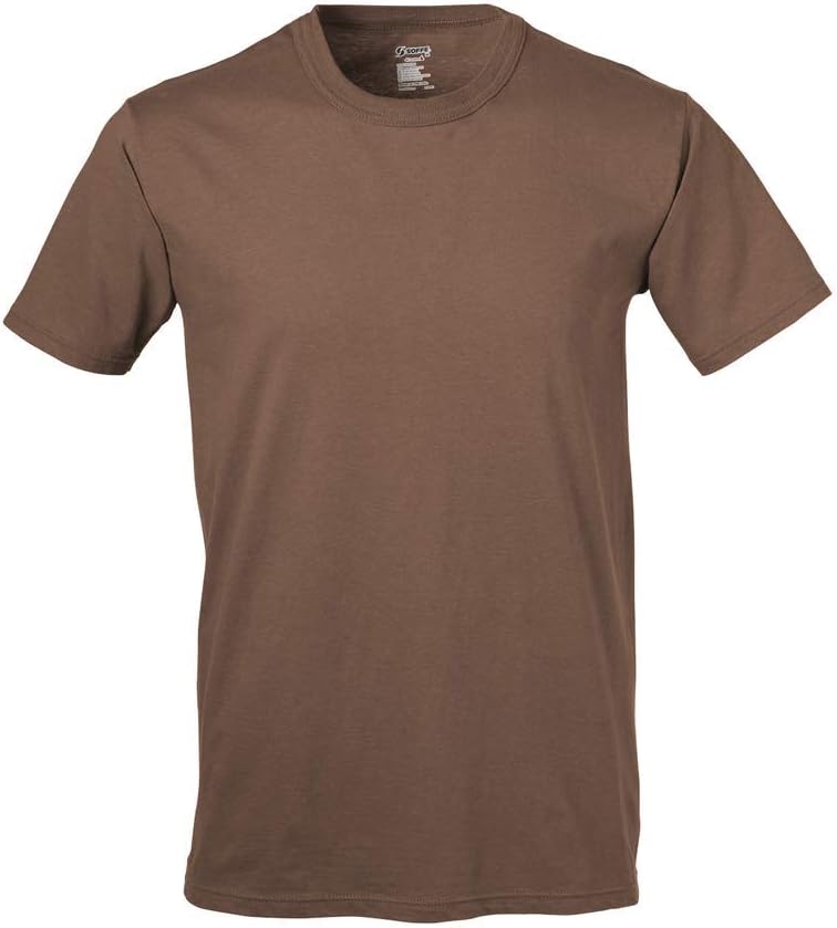 Soffe Men's Military Soft Ringspun Cotton T-Shirt, 3 Pack