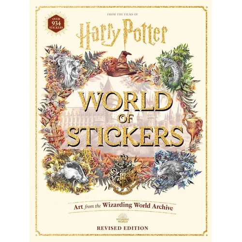 Harry Potter World of Stickers - Hardcover