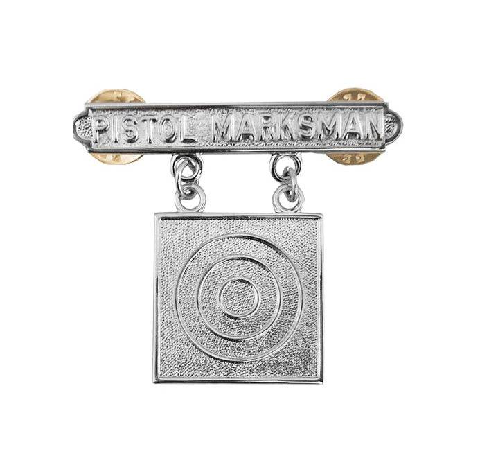 U.S. Marine Corps Identification Pistol Marksman Badge (each)