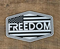 Freedom PVC Hexagon Patches