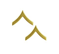 U.S. Marine Corps Private First Class Satin Gold Rank