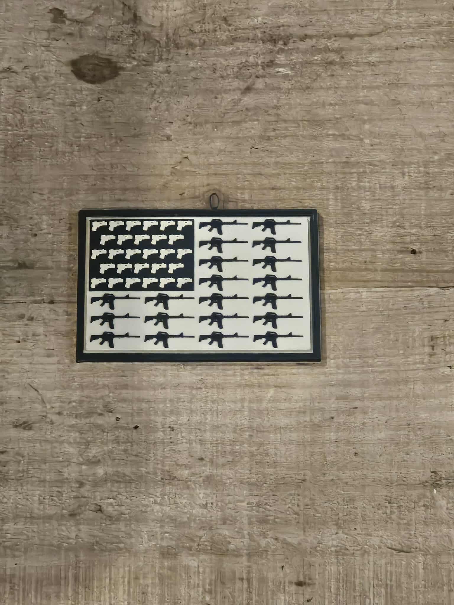 Gun Flag PVC Patch
