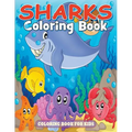 Sharks Coloring Book: Coloring Book for Kids - Paperback