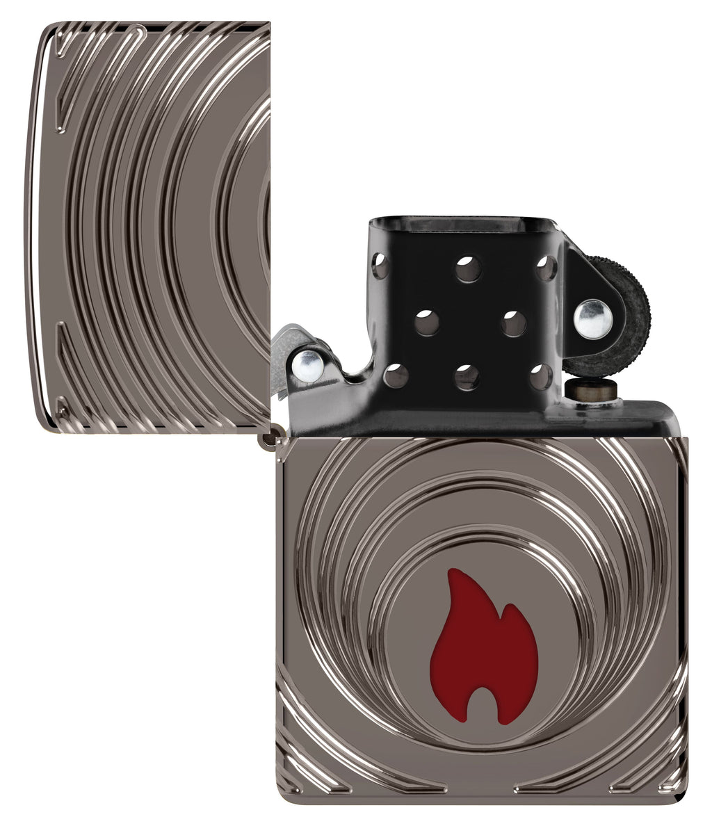 Zippo 2026 Collectible of the Year, Black Ice Armor Lighter #47218