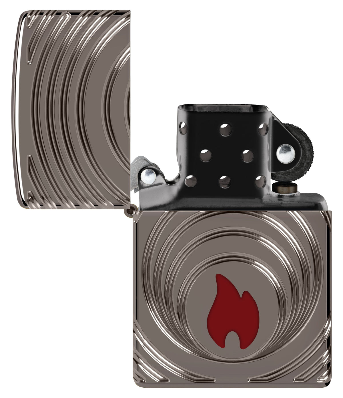 Zippo 2026 Collectible of the Year, Black Ice Armor Lighter #47218