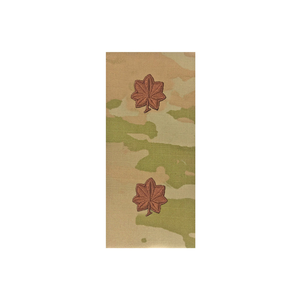 U.S. Air Force O4 Major OCP Spice Brown Sew-on Rank For Cap “Only”.