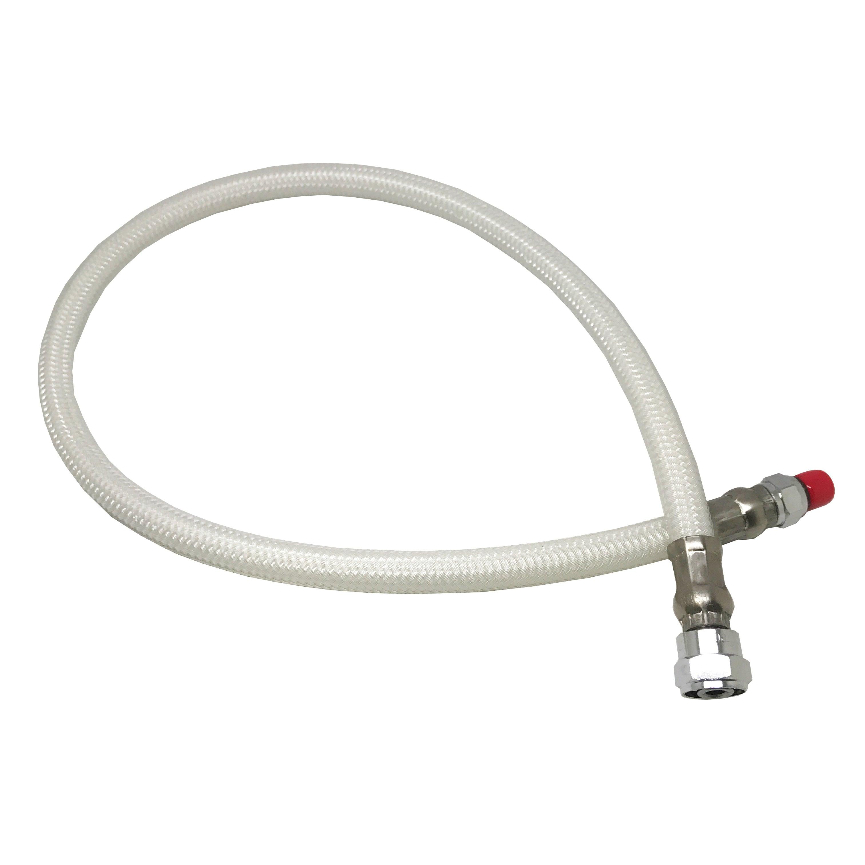 Scuba Choice 27" Colored Low Pressure Nylon Braided Hose for 2nd Stage Reg and Octo