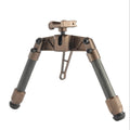 Linkogear HB-C03 Carbon Fiber Bipod Picatinny & ARCA Monoball Fix 26mm - Brown