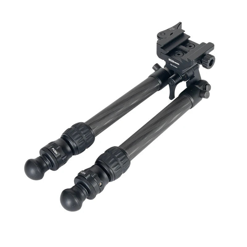 Linkogear HB-C06ML Carbon Fiber Bipod 7.5"-25.9" Arca & Picatinny