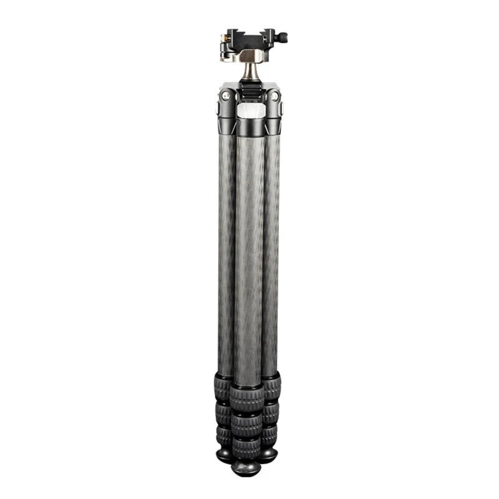 Linkogear HT-324C Carbon Fiber Tripod – Picatinny/Arca, 64" Max, 66lb Capacity - Black