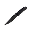 MUCTAC Ember & Smoke Folding Knife – 14C28N Steel, Crossbar Lock, EDC