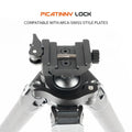 Linkogear HT-324C Carbon Fiber Tripod – Picatinny/Arca, 64" Max, 66lb Capacity - Black
