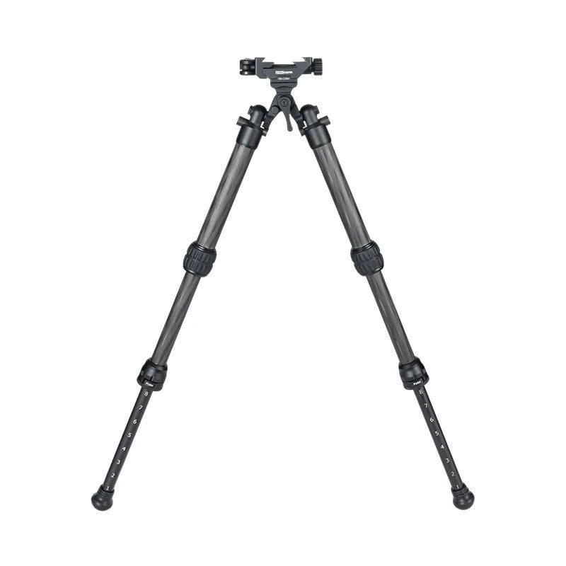 Linkogear HB-C06ML Carbon Fiber Bipod 7.5"-25.9" Arca & Picatinny