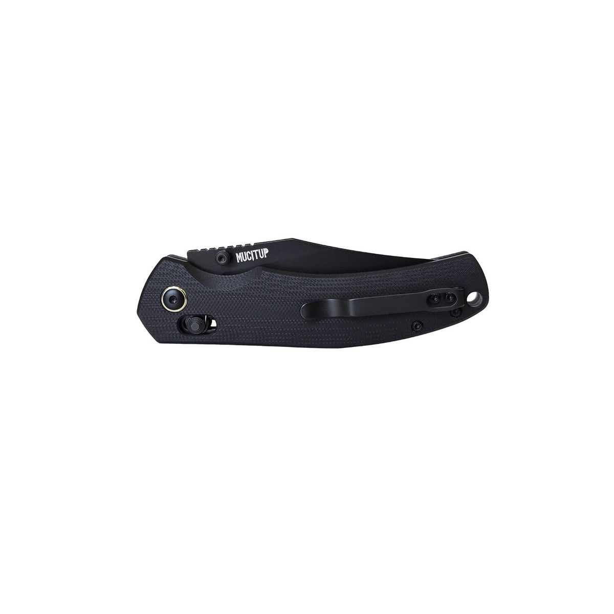 MUCTAC Ember & Smoke Folding Knife – 14C28N Steel, Crossbar Lock, EDC