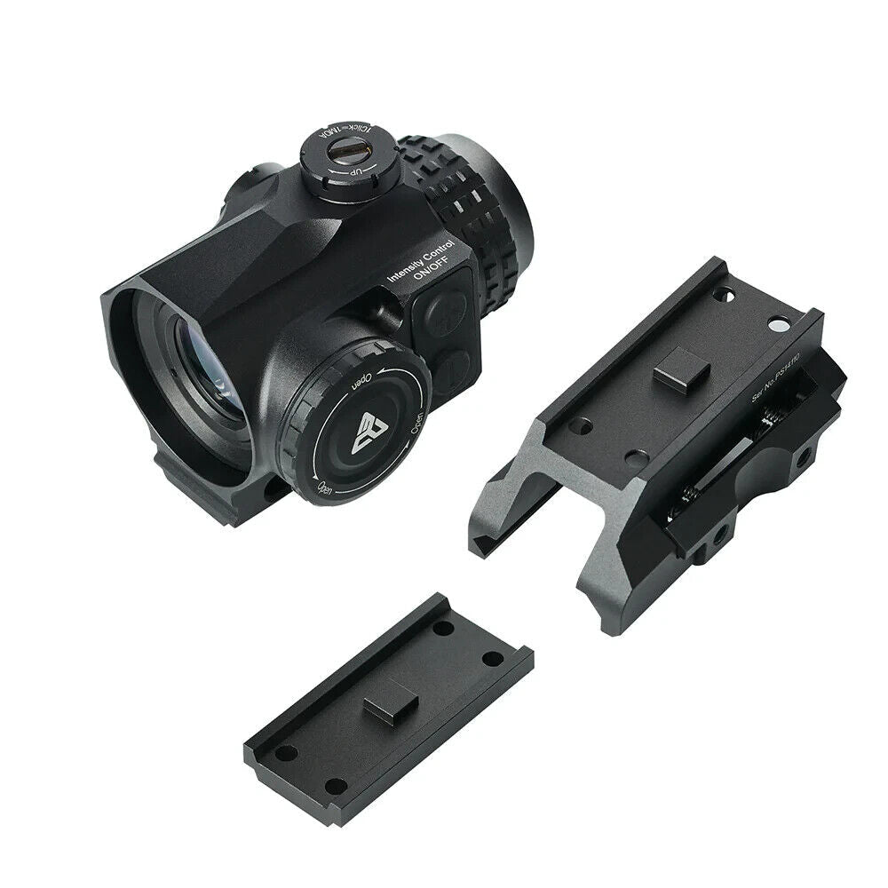 Red Win Corsac 1x18 Micro Prism Scope Etched Reticle 8 Day+2 NV IPX67 Hunting Optic RMP1