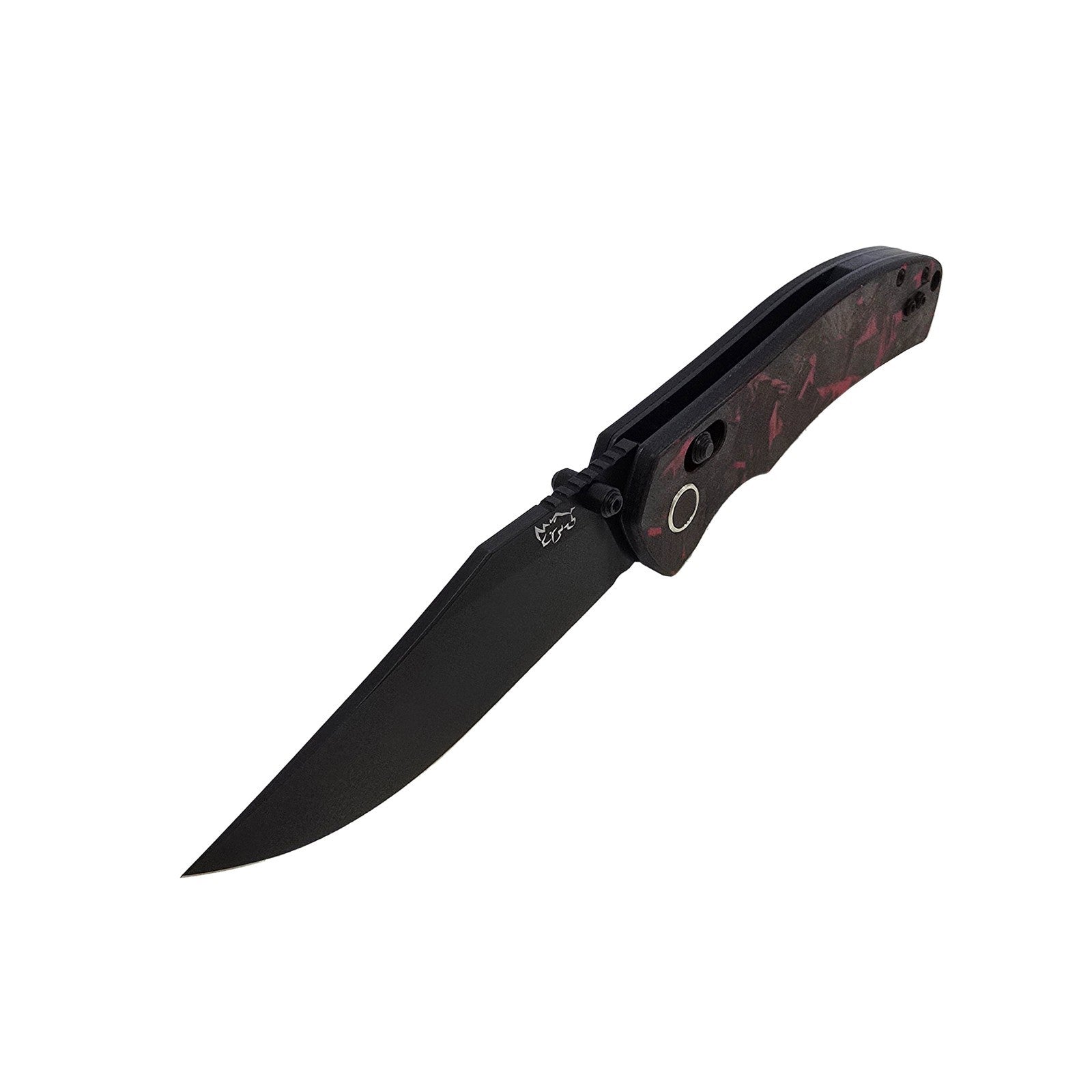 MUCTAC Ember & Smoke Folding Knife – 14C28N Steel, Crossbar Lock, EDC