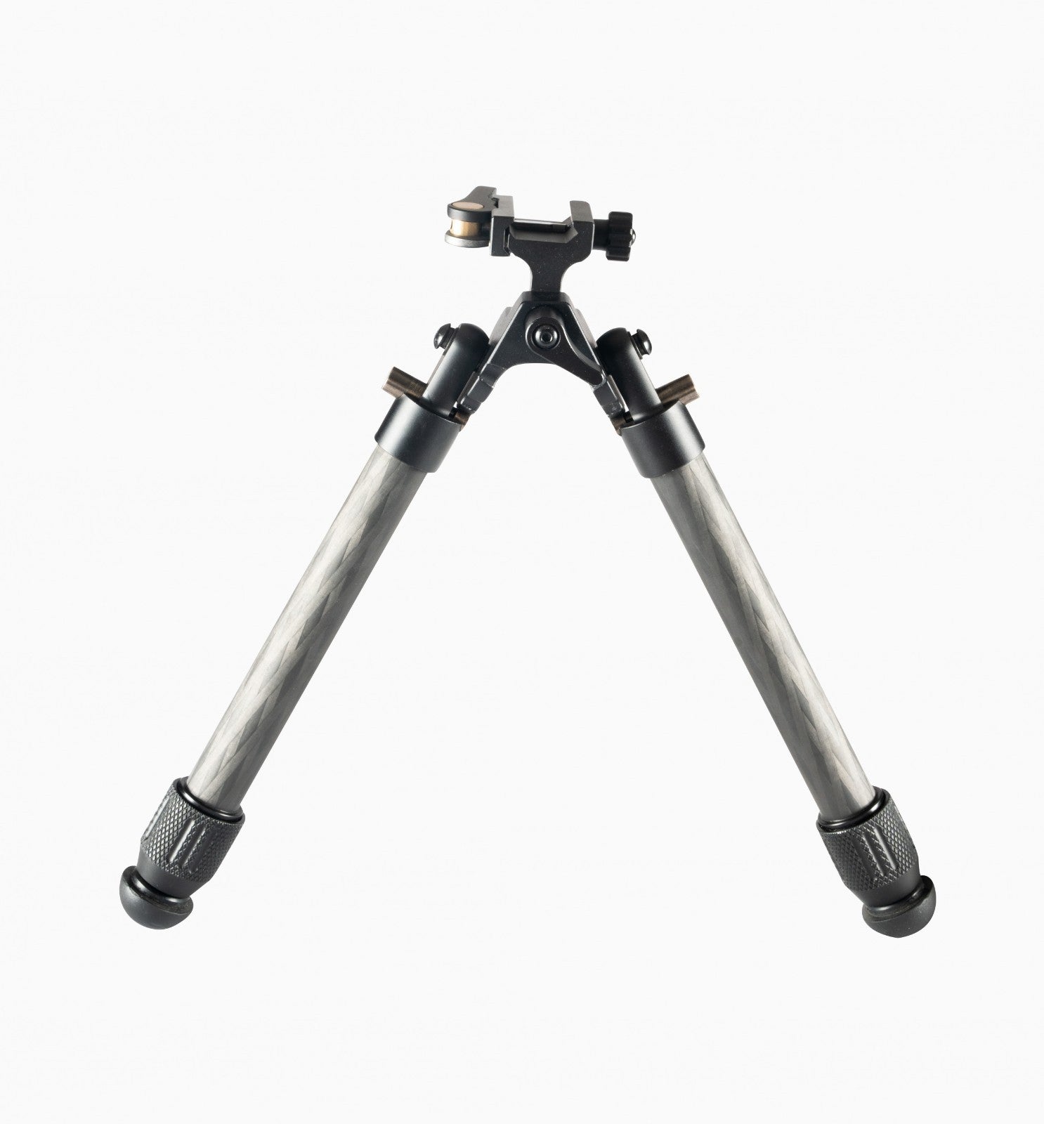 Linkogear HB-C01L Carbon Fiber Tac Bipod – QD Picatinny – Rubber & Spike Feet