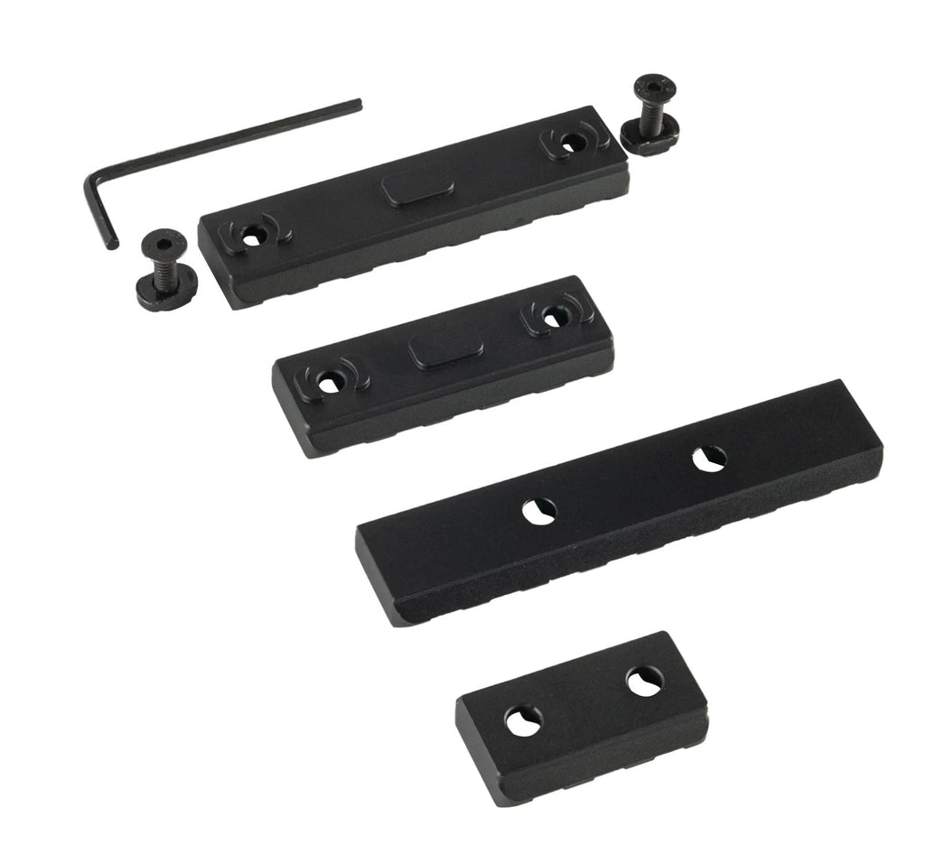 LINKOGEAR MLOK-Style Picatinny Rail 3-13 Slot 6061-T6 Aluminum + Hardware Tool