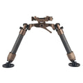 Linkogear HB-C05M Carbon Fiber Bipod Arca Swiss & Picatinny 7–10.1" - Brown