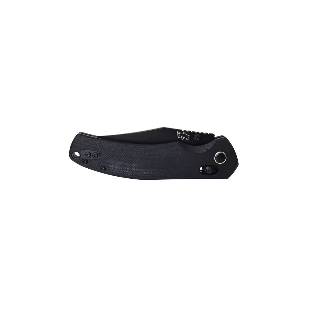 MUCTAC Ember & Smoke Folding Knife – 14C28N Steel, Crossbar Lock, EDC
